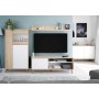 meuble TV avec étagère suspendu 135 cm